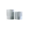 Hot MATFER Toque de Cuisinier plissée H 225mm x10