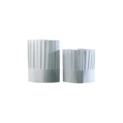 Hot MATFER Toque de Cuisinier plissée H 225mm x10