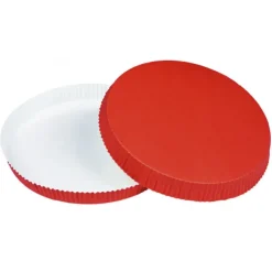 Clearance CUISINEADDICT Tourtière cannelée en Carton Optima Ø 17 cm H 2 cm