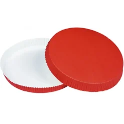 Online MALLARD FERRIERE Tourtière cannelée en Carton Optima Ø 24 cm H 3 cm (x90)