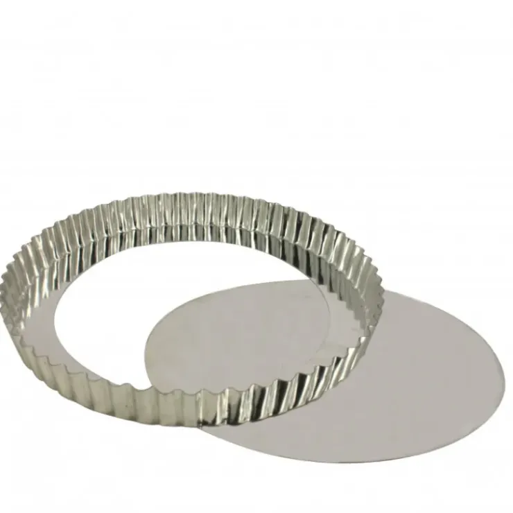 Best MALLARD FERRIERE Tourtière Cannelée Fond Amovible 22 cm x H 2,5 cm