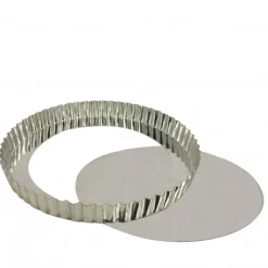 Hot MALLARD FERRIERE Tourtière Cannelée Fond Amovible 28 cm x H 2,5 cm