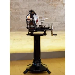 Sale WISMER Trancheuse à Jambon Manuelle Rétro Noir 250 mm