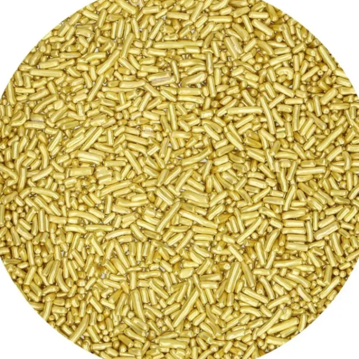 Discount FUNCAKES Vermicelles Or Métallique 80g