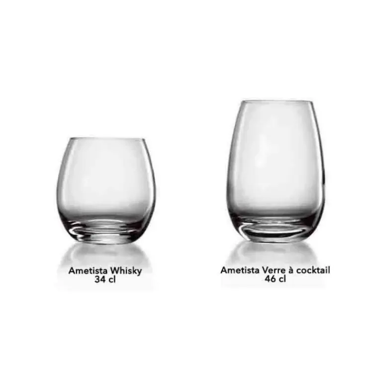 Discount LUIGI BORMIOLI Verre Cocktail 46 cl (x6) AMETISTA