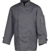 Hot ROBUR Veste de Cuisine Mixte Anthracite NERO T.3 manches longues