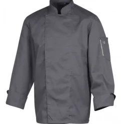 New ROBUR Veste de Cuisine Mixte Anthracite NERO T.1 manche Longue