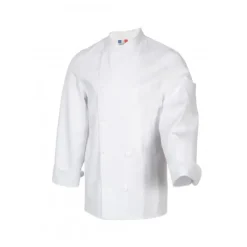 Discount ROBUR Veste de Cuisine Mixte Blanche TAMISE T.6