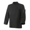Online ROBUR Veste de Cuisine Mixte Noire Parement NERO T.0 manches longues