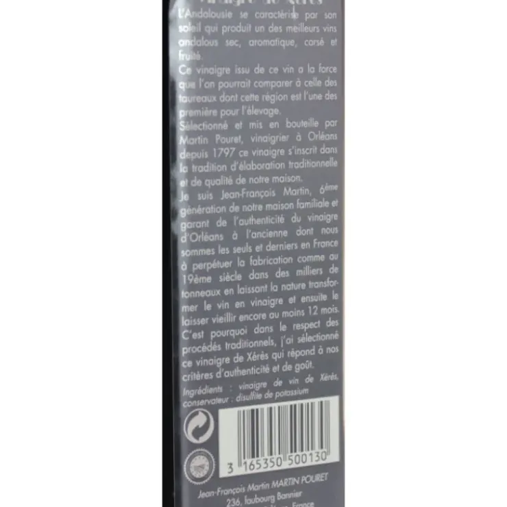 Sale MARTIN POURET Vinaigre de Xérès 50cl