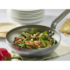 New DE BUYER Wok Bombé Ø 24 cm Minéral B