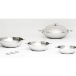 Sale CRISTEL Wok Casteline Ø 28 cm Manche Amovible Inox
