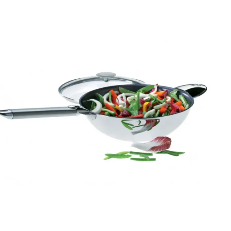 Discount CRISTEL Wok Casteline Ø 20 cm Manche Amovible Anti-Adhésif Inox