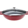 Online STAUB Wok en Fonte 30 cm Rouge