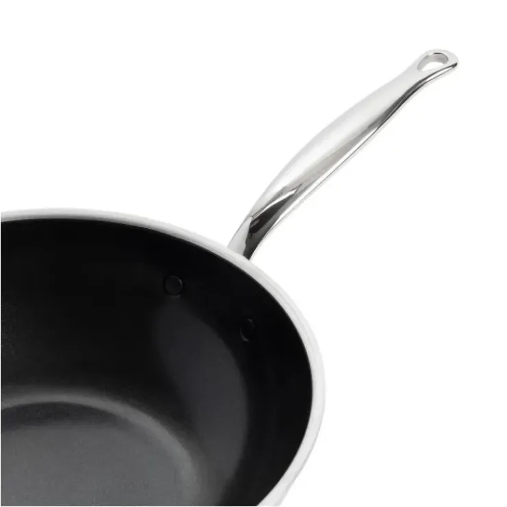 New GREENPAN Wok Inox Ø 30 cm PREMIERE