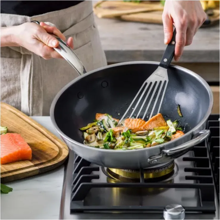 New GREENPAN Wok Inox Ø 30 cm PREMIERE