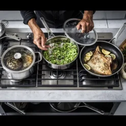 KITCHENAID Wok Inox 28cm